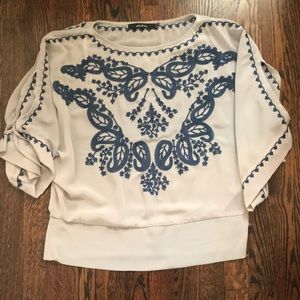 Spring Small silk blouse.